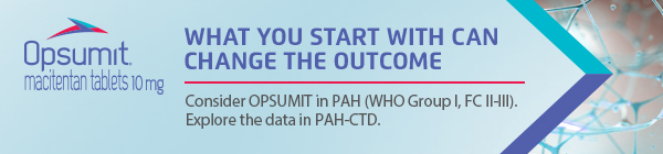 Opsumit. macitentan tablets 10mg. Explore the data in PAH-CTD. WHAT YOU START WITH CAN CHANGE THE OUTCOME Consider OPSUMIT in PAH (WHO Group I, FC II-III). 